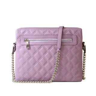 Marc Jacobs Quilted Crossbody iPad Case Violet with Nickel $495