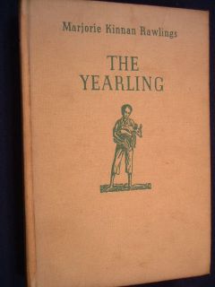 THE YEARLING, by Marjorie Kinnan Rawlings with decorations by Edward