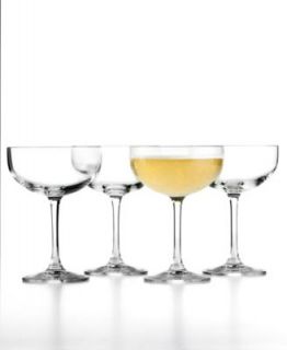 The Cellar Glassware, Set of 4 Premium Cocktail & Champagne Saucers