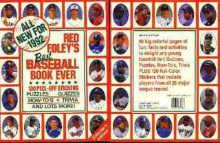 Mark McGwire 67 1992 Red Foley Sticker