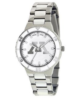 Game Time Watch, Womens University of Minnesota White Ceramic and