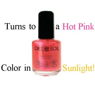 Del Sol ♦ Color Changing Nail Polish ♦ Pretty in Pink