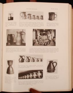 1929 Old Pewter Makers Marks H H Cotterell 1st Illus