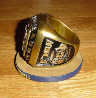 07 Marquette Golden Eagles Final Four Ring Dwayne Wade