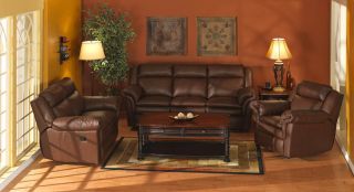 Elegance Classic Marston Leather Sofa and Loveseat Set