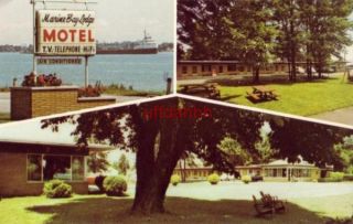 Marine Bay Lodge Motel Marine City MI on The St Clair River