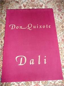 Salvador Dali Don Quixote Bas Relief Gold Edition