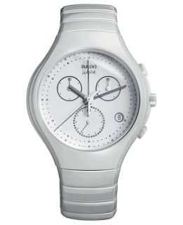 Rado Watch, Womens Swiss Chronograph True Diamond Accent White