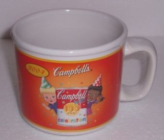 2004 Campbells Kids 100 Years Soup Mug Houston Harvest