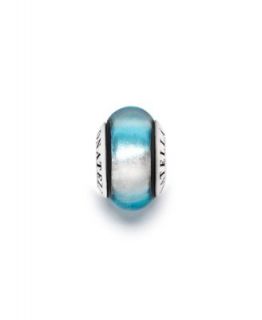 Donatella Charm, Sterling Silver Cobalt Blue Murano Glass Bead