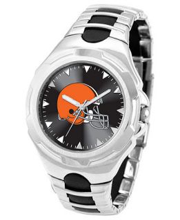 Game Time Watch, Mens Cleveland Browns Black Rubber and Stainless