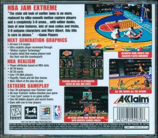 NBA Jam Extreme from Acclaim Entertainment Basketball All Ages Windows
