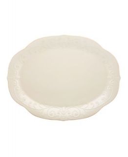 Lenox Dinnerware, French Perle White Hors DOeuvre Tray   Casual