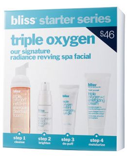 bliss triple oxygen starter kit   Skin Care   Beauty