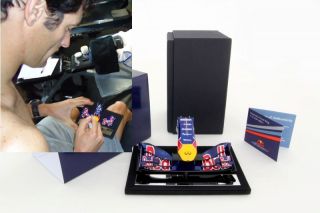 Amalgam Mark Webber Signed Red Bull RB7 F1 2011 Nosecone