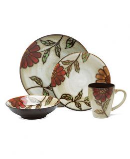 Gourmet Basics by Mikasa Dinnerware, Kendall 16 Piece Set   Casual