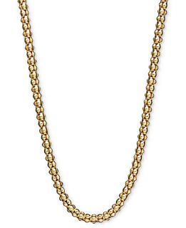14k Gold Necklace, 16 30 Popcorn Chain   Necklaces   Jewelry