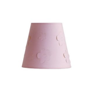 New Girls Floral Childrens Table Lamp Shade Pink Peach Lining Fabric