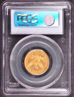 1860 D Liberty $5 PCGS MS 62