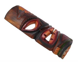 Set of 3 Polynesian Tiki Style Wall Masks 11 Inch