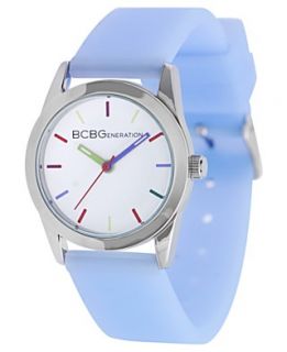 BCBGeneration Watch, Womens Periwinkle Silicone Strap 28mm GL4200