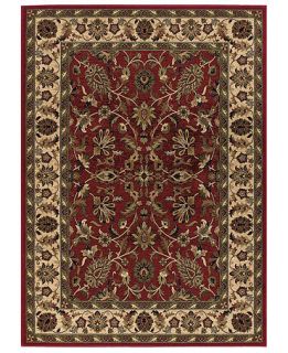 Couristan Area Rug, Tolya TOL5610 Red/Cream 311 x 56   Rugs   