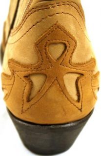 Masterson Western Brown Suede Cowboy Boots Womens Size 81 2 M 3986S2