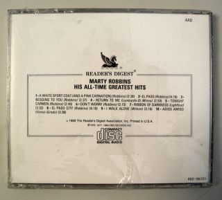 1989 Readers Digest Classic Country Memories 4 CD Set