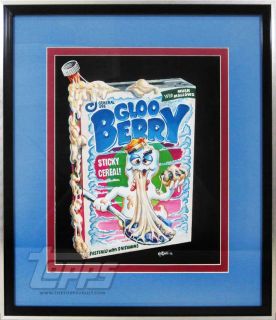 Topps Wacky Package Postcards Series 7 Original Art Gloo Berry