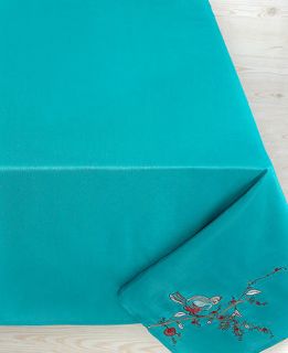 Lenox Table Linens, Chirp Embroidered 60 x 120 Tablecloth   Table