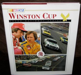 NASCAR Winston Cup Grand National Series Yearbook 1980 HC w DJ