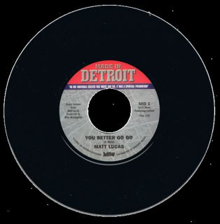 Matt Lucas YouD Better Go Go Northern Soul Vinyl 45