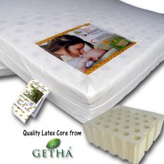 Bumble Bee Latex Mattress 24 x 48 x 3 w/ FREE Fitted Sheet high