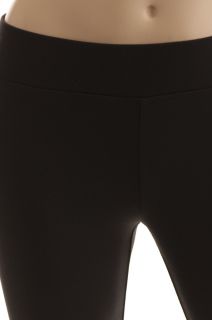 Matty M Womens Black Stretch Leggings New Size XS