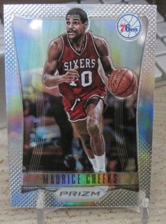 Prizm Refractor Jrue Holiday Moses Malone Maurice Cheeks 76ers