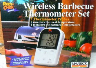 HII NOW SELL MAVERICK Model ET 732 Remote Dual Probe BBQ Thermometers