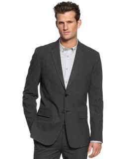 Calvin Klein Jacket, Two Button Check Blazer