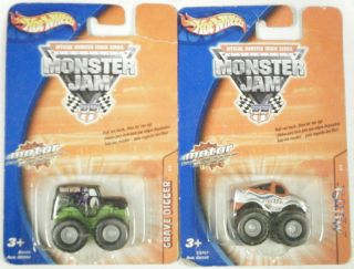 Monster Jam Truck Diecast Trucks Mattel 2004 Grave Digger Madusa