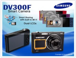 Samsung DV300F / DV300 16.0 MP 5x DualView PIP Digital Camera   Silver
