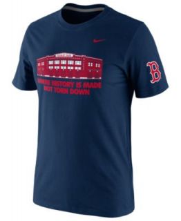 Nike MLB T Shirt, Boston Red Sox Baseball Graphic Logo Tee   Mens