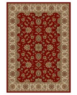 Kenneth Mink Area Rug Set, Vienna Collection 5 pc set Meshed Red