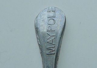 WILDWOODHOME Maypole Thin Aluminum Caddy Type Souvenir Collector Spoon