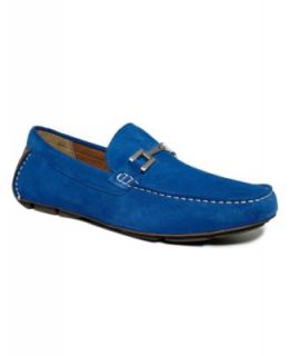 Alfani Shoes, Merry Moc Toe Suede Driver With Bit Loafers   Mens Shoes