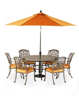 Montclair Outdoor Patio Furniture, 3 Piece Dining Set (30 Round Cafe