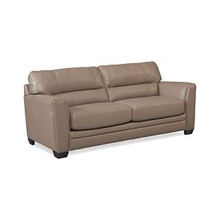 Kyle Leather Seating with Vinyl Sides & Back Living Room Furniture, 2