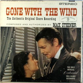 Max Steiner Gone with The Wind LP USA Warner Brothers VG M
