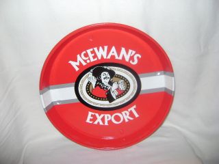 Mcewans Export Beer Tray Red White home / Office / Bar / Garage Man