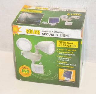 Maxsa Innovations 40218 Solar Motion Activated Security Light