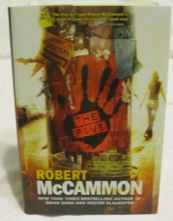 The Five by Robert McCammon    SIGNED Trade Hardcover Edition From Sub