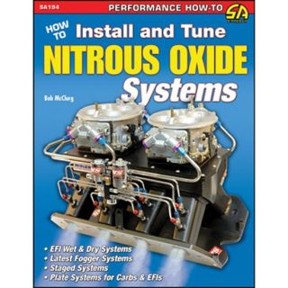 to Install & Tune Nitrous Oxide Systems Book By Bob McClurg, Paperback